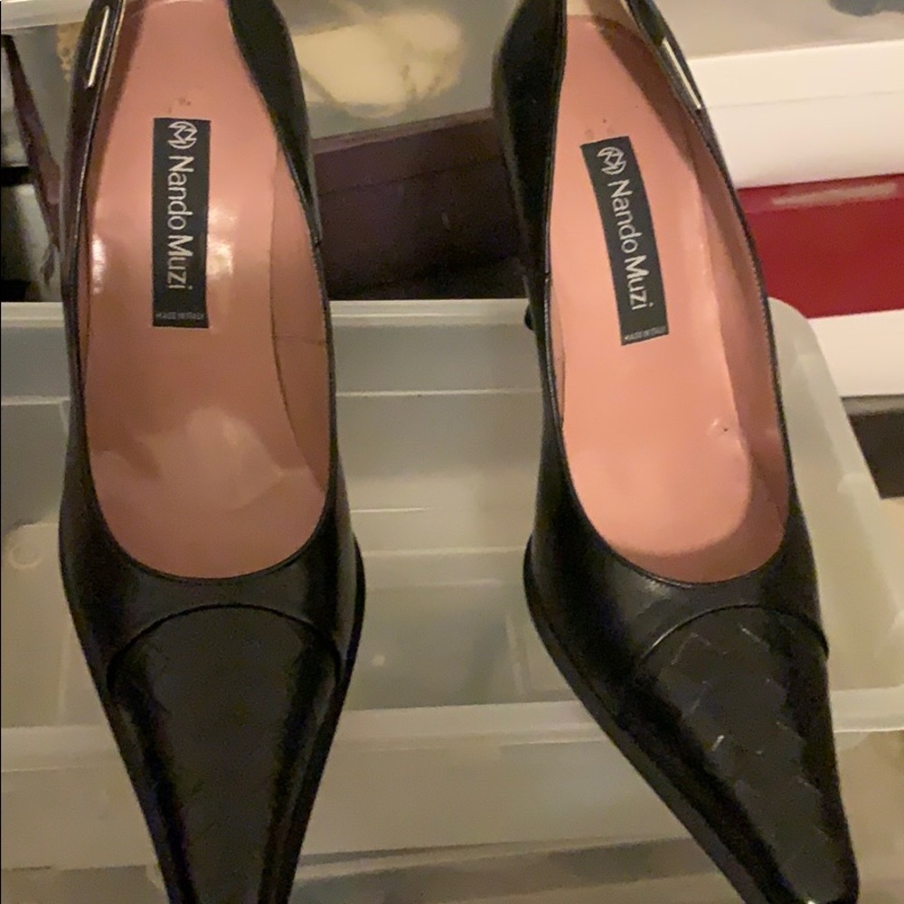 Black sexy heels